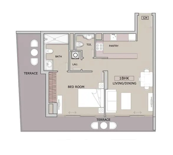 Gorgeous 1 Bedroom In Oxford Boulevard Jvc Dubai Apartment